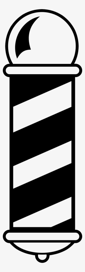 Clipart Telephone Poles - Barber Pole Black And White PNG Image