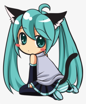 Cat Girl - Anime Cat Girl Render PNG Image | Transparent PNG Free ...