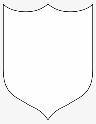 Blank Family Crest Shields Template - Shield Vector White PNG Image ...
