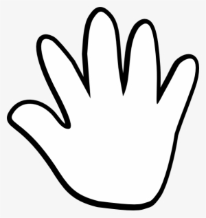 Printable Handprint Template - Hand PNG Image | Transparent PNG Free ...