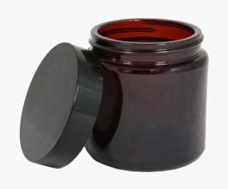 120ml Amber Glass Jar With Lid 10-pack PNG Image | Transparent PNG Free ...