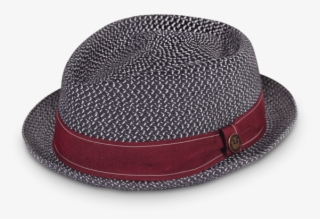 Guillermo Straw Pork Pie Hat PNG Image 