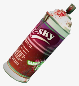 Dead Rising Red Spray Paint - Aerosol Spray PNG Image | Transparent PNG ...
