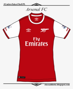 Arsenal - Real Madrid 2017 Uefa Super Cup Jersey PNG Image