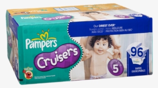 Pampers Cruisers Size 5 Sesame Street Diapers PNG Image | Transparent