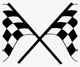 Download Finish Line Clipart Flag - Cartoon Checkered Flag PNG ...