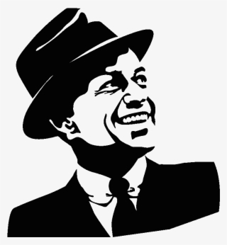 Sticker Frank Sinatra Portrait - Frank Sinatra Clipart PNG Image ...