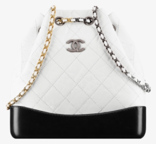 chanel gabrielle backpack white