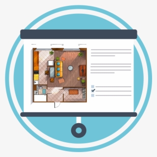 Design Plan Icon - Apartment Top View PNG Image | Transparent PNG Free ...