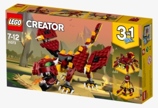 31073 Mythical Creatures - Lego Creator 31073 PNG Image | Transparent ...