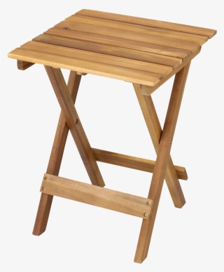 Acacia Hardwood Director Chair Set With Pineapple Print - End Table PNG Image | Transparent PNG ...