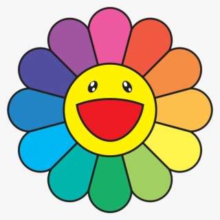 The Following Day Murakami Is Holed Up In A Backroom Takashi Murakami Flower Logo Png Image Transparent Png Free Download On Seekpng