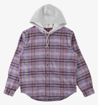 hooded plaid work shirt supreme
