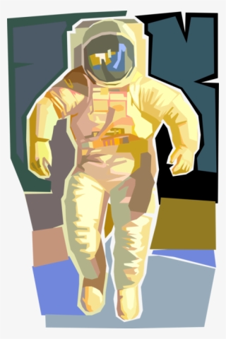 Astronaut In Space Suit Royalty Free Vector Clip Art - Astronaut PNG ...
