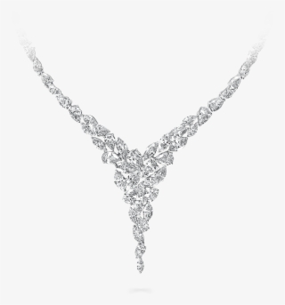 Graff High Jewellery Foliage Diamond Necklace - Chain PNG Image ...