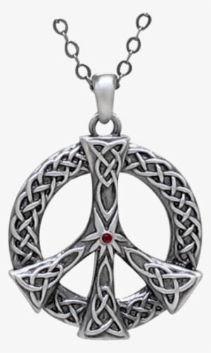 Ileana Makri Peace Sign Necklace 