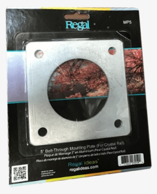 Regal Ideas Crystal Rail Mounting Plate - Circle PNG Image ...