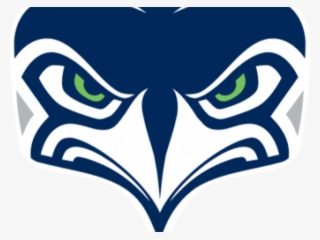 Seattle Seahawks Clipart Coloring - Seahawks New Logo PNG Image