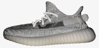 natural yeezy reflective