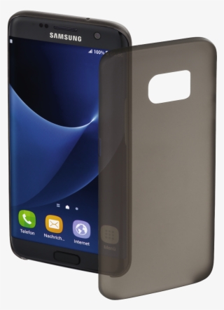 "ultra Slim" Cover For Samsung Galaxy S7 Edge, Black - Etui Galaxy S7 Slim PNG Image ...