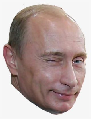 Putin Monogram Putin Sticker - Winking Putin Png PNG Image | Transparent PNG Free ...