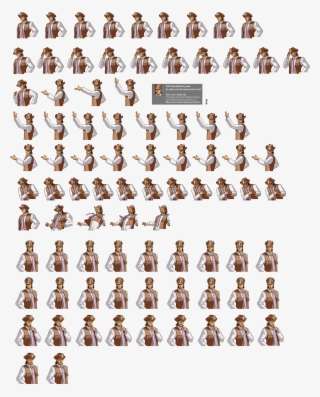 Zip File Of All Sprites - Sprite Sheet PNG Image | Transparent PNG Free ...