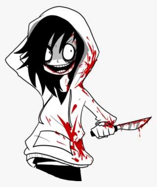 Sticker Sticker - Seria Jeff The Killer En Anime