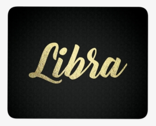 Gold Lettering Mousepad Zodiac Gift For September - Calligraphy PNG ...