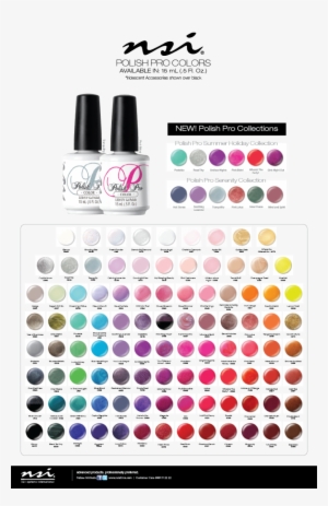 Gelish Nail Polish Colors Chart Nsi Polish Pro Colour Chart Png Image Transparent Png Free Download On Seekpng