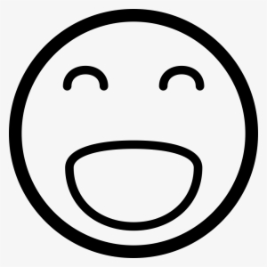 Laugh Comments Surprised Emoji Clipart Black And White Png Image Transparent Png Free Download On Seekpng