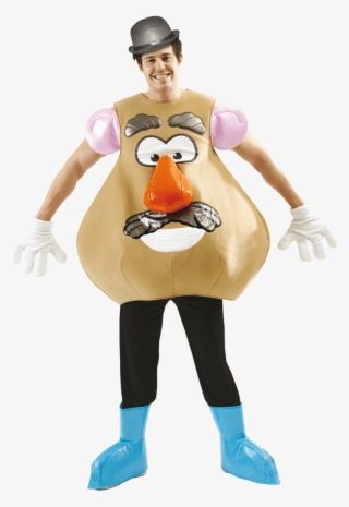 Adult Mr Potato Head Costume - Cartoon Character Fancy Dress PNG Image ...