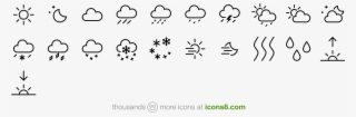 Nws Weather Icons Related Keywords Suggestions - Calligraphy PNG Image ...
