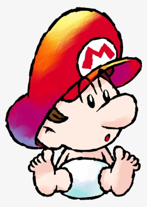 Baby Mario Artwork Baby Mario Yoshi S Island Png Image Transparent Png Free Download On Seekpng