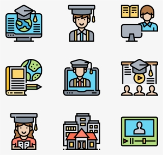 Online Education - Cyber Security Icon Pack PNG Image | Transparent PNG ...