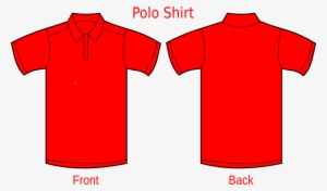 plain red polo
