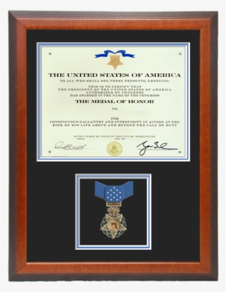 Loading Zoom - Medal Of Honor Certificate PNG Image | Transparent PNG