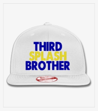 Third Splash Brother Embroidery Hat - Baseball Cap PNG Image ...