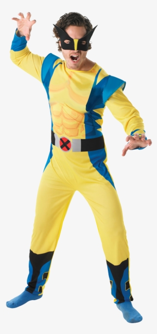 Wolverine Classic - Rubies Wolverine Costume PNG Image | Transparent