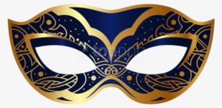 Free Png Download Dark Blue Carnival Mask Clipart Png - Carnival Mask ...