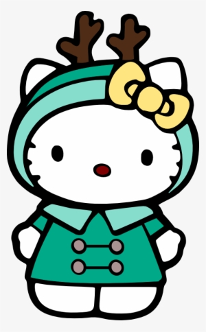 Christmas Hello Kitty Clip Art - Hello Kitty Christmas Drawings PNG ...