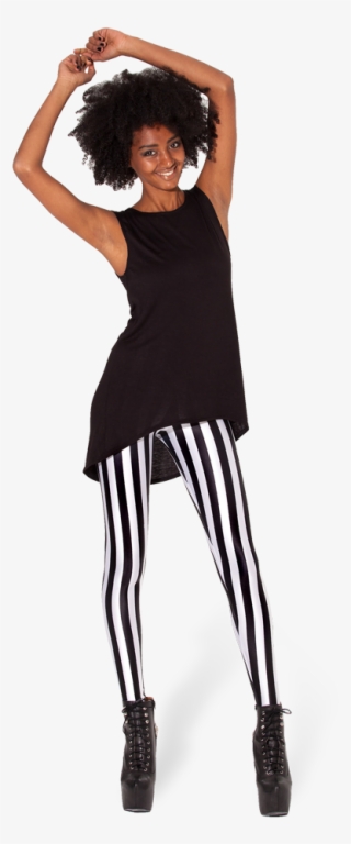 Beetlejuice Leggings Black Milk 