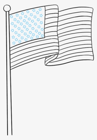 How To Draw American Flag Drawing Png Image Transparent Png Free Download On Seekpng