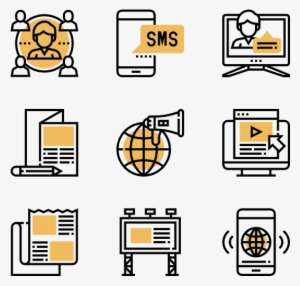 Advertising - Data Visualization Line Icon PNG Image | Transparent PNG ...