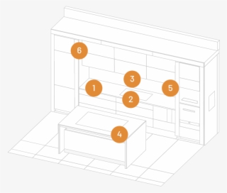 Continuous Counter Induction Cooktop - Diagram PNG Image | Transparent ...