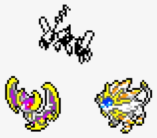 Lunala X Necrozma By Seoxys6 - Necrozma Fusion Fan Art PNG Image ...
