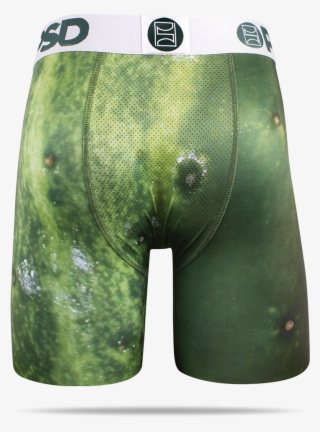 Rick And Morty Pickle Rick Boxer Brief – Men's Loot Crate Underwear – Yellow