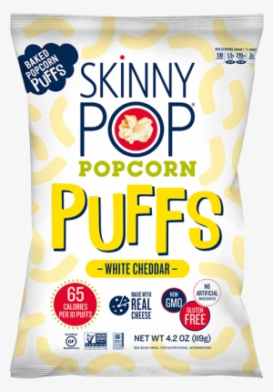 Skinnypop White Cheddar Popcorn Puffs - Skinnypop Gluten Free Popcorn ...