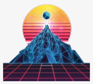 Futuristic Vector Retro Clip Royalty Free Download - 80s Style Digital ...