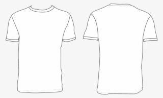 Black T-shirt Template - T Shirt Croquis PNG Image | Transparent PNG ...
