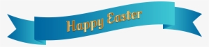 Happy Easter Banner Png PNG Image | Transparent PNG Free Download on ...